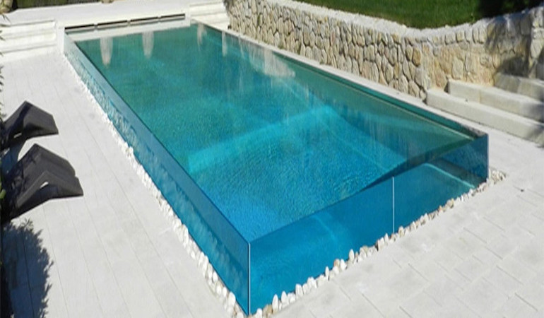 Ds®Akrylový bazén Gs Celoblokový materiál