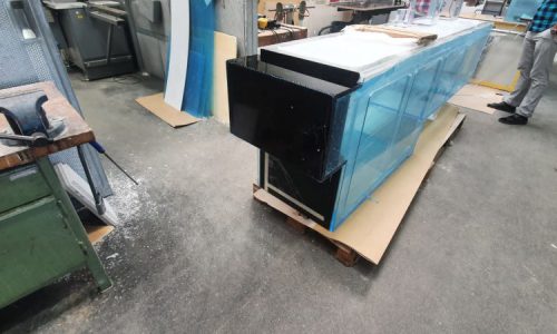 Production d'aquarium en verre acrylique DS®