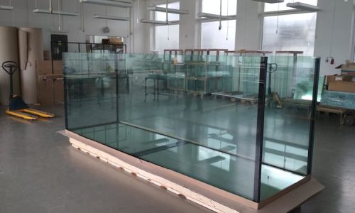 Glas Groß Aquarium 400X100X150Cm