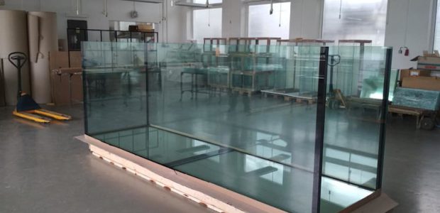 Glas Groß Aquarium 400X100X150Cm