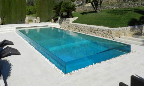 Výrobca DS akrylátové sklenené bazénové tabule vrátane montáže
